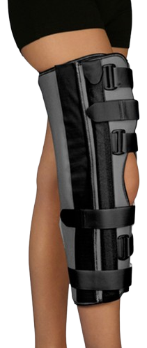 Immobilisateur de genou gris RD400