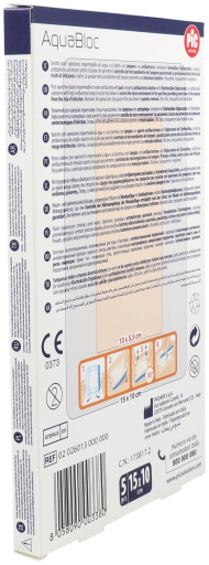 Aquabloc Antibactérien Post-Operation 5 Unités