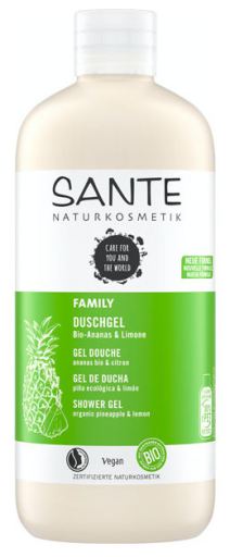 Gel douche bio ananas et citron