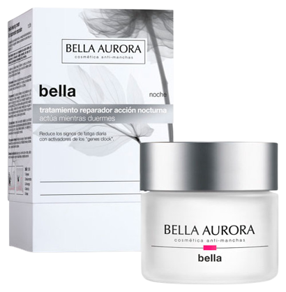 Bella Aurora Bella Night Cream Soin de Nuit R&eacute;parateur Anti-Taches 50 ml