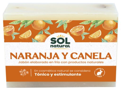 Sol Natural Savon Cannelle et Orange 100 gr