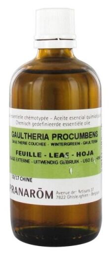 Huile essentielle de gaulthérie