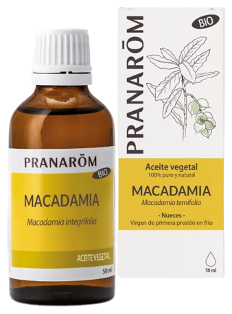 Huile végétale de macadamia biologique