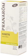 Huile végétale de noisette biologique
