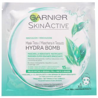 Masque Tissu Rééquilibrant Super-Hydratant Moisture Bomb