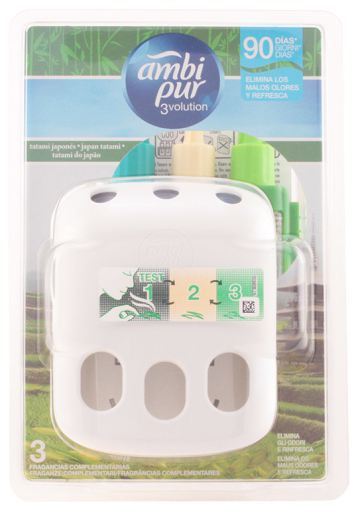 Désodorisant Appareil 3Volution + Remplacement Tatami 21 ml