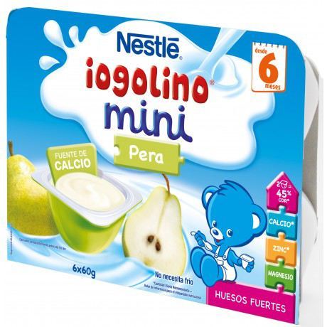 Mini Laiterie Enfant &agrave; la Poire 6 x 60 gr