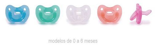 Sucette en silicone Smothie 0-6 mois 1 unité