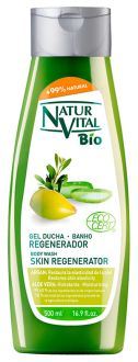 Gel Douche Régénérateur de Peau Huile d&#39;Argan et Aloe Vera 500 ml