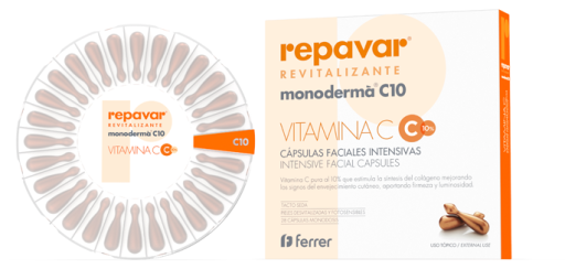 Capsules visage intensif Monodermà C10 28 unités