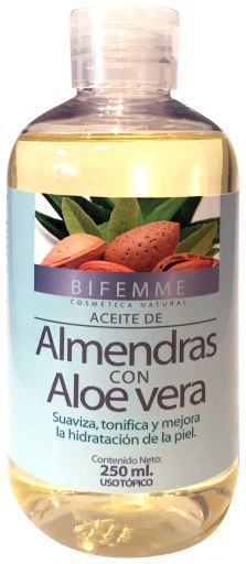 Huile d&#39;amande + Aloe 250 ml