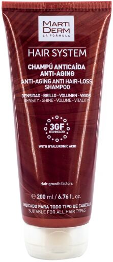 Hair System Shampoing Anti-Âge Anti-Chute 200 ml