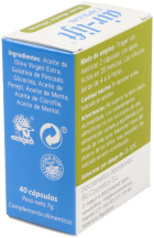 Élimination immédiate de la mauvaise haleine 40 capsules