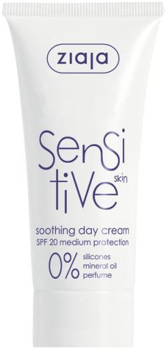 Ziaja Sensitive cr&egrave;me de jour apaisante pour peaux sensibles 50 ml
