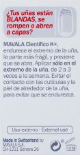 Durcisseur d&#39;ongles Scientist K+ 5 ml