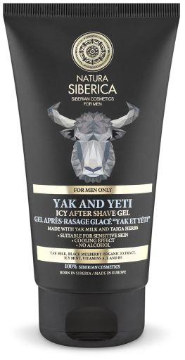 Gel apr&egrave;s-rasage Yak et Yeti pour homme uniquement 150 ml
