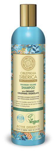 Shampoing Oblepikha pour tous types de cheveux 400 ml