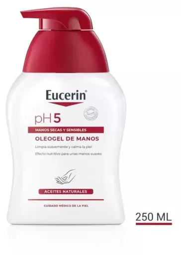 pH5 Oleogel Mains Peaux Sèches et Crevassées 250 ml