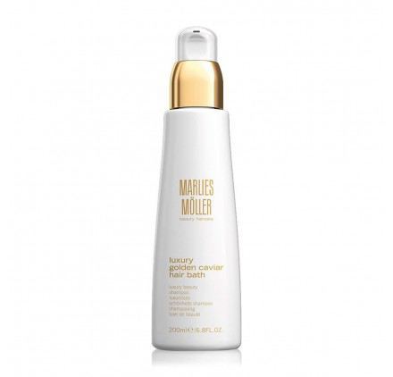 Marlies Moller Shampoing de luxe Bain de cheveux au caviar dor&eacute;