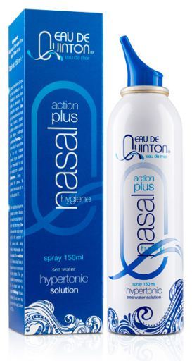Solution d&#39;eau de mer hypertonique microfiltrée 150 ml