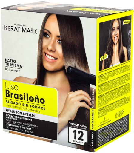 Kit de lissage brésilien en céramique 4 étapes