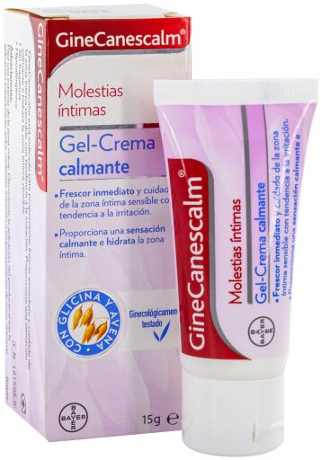 GineCanescalm Gel-Crème Soulagement des Irritations 15 gr
