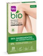 Bio Natural Wax Band épilation corps 20 unités