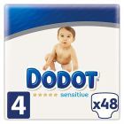 Couche sensible taille 4 48 unit&eacute;s