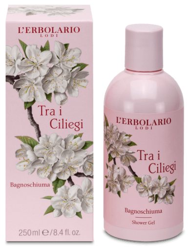 L'Erbolario Gel de Bain Entre Cerises 250 ml