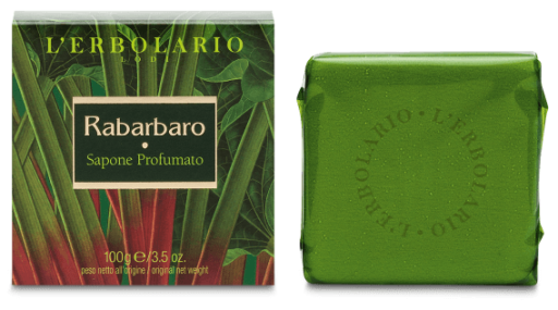 L'Erbolario Savon Parfum&eacute; Rhubarbe 100 ml