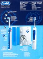 Brosse &agrave; Dents Oc501 Oxyjet + Pro2000