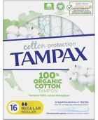 Tampons bio Cotton Protection Regular, 16 unités
