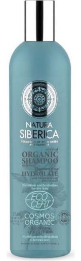Natura Siberica Shampooing Nutrition et Hydratation pour Cheveux Secs 400 ml