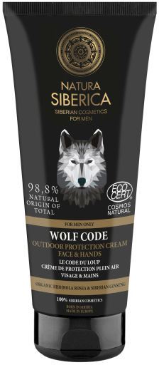Crème protectrice visage et mains pour hommes uniquement La Ruse du Loup 80 ml