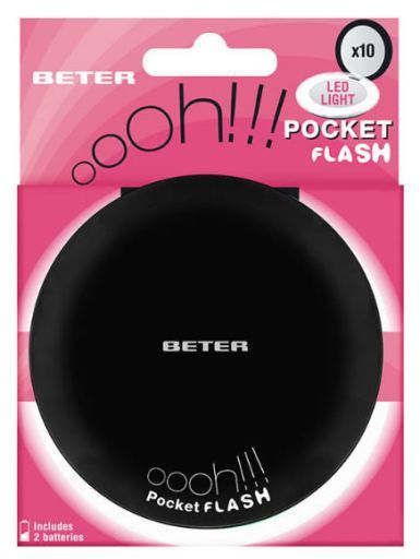 Ohh ! Flash de poche avec lumi&egrave;re et grossissement du noir