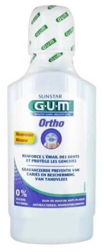 Bain de bouche Ortho sans alcool 300 ml