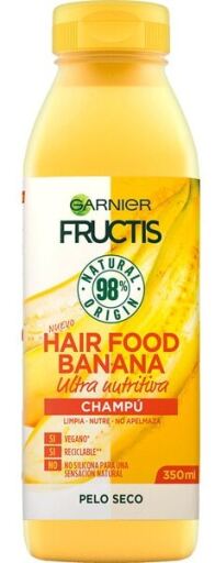 Fructis Hair Food Shampooing Cheveux Banane 350 ml