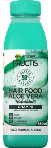 Fructis Hair Food Shampooing Hydratant &agrave; l'Aloe Vera 350 ml