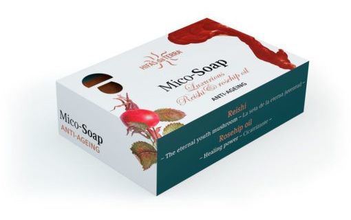 Savon Reishi et huile d'&eacute;glantier biologique