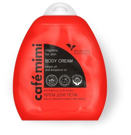 Crème corporelle vitaminée pour la peau 250 ml