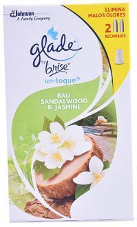 Recharge pour d&eacute;sodorisant One Touch bali & jasmin 2 pcs