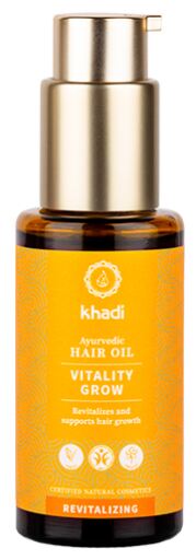 Khadi Huile Capillaire Vitalité Croissance et Anti-Chute 50 ml