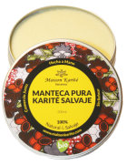 Beurre de karité sauvage en métal en aluminium Bio 200 ml