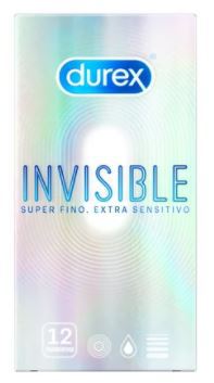 Préservatifs invisibles extra sensibles 12 unités