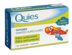 Bouchons d&#39;oreilles anti-pression pour enfants, 2 unités