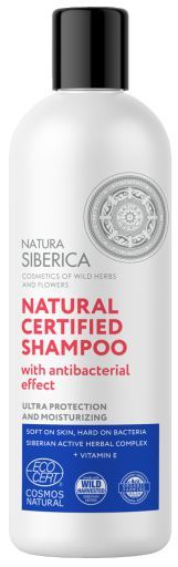 Shampoing naturel certifié à effet assainissant 400 ml