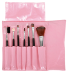 Coffret de maquillage rose Tika 7 pinceaux