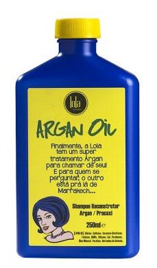 Lola Cosmetics Shampooing reconstructeur &agrave; l'huile d'argan 250 ml