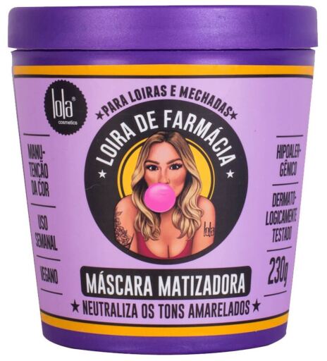 Lola Cosmetics Masque ton blond 230 gr
