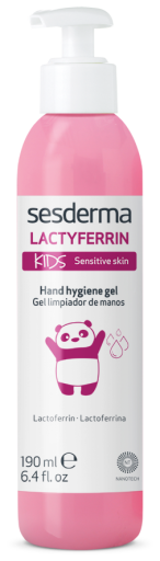 Lactyferrin Kids Gel désinfectant pour les mains sensibles 190 ml
